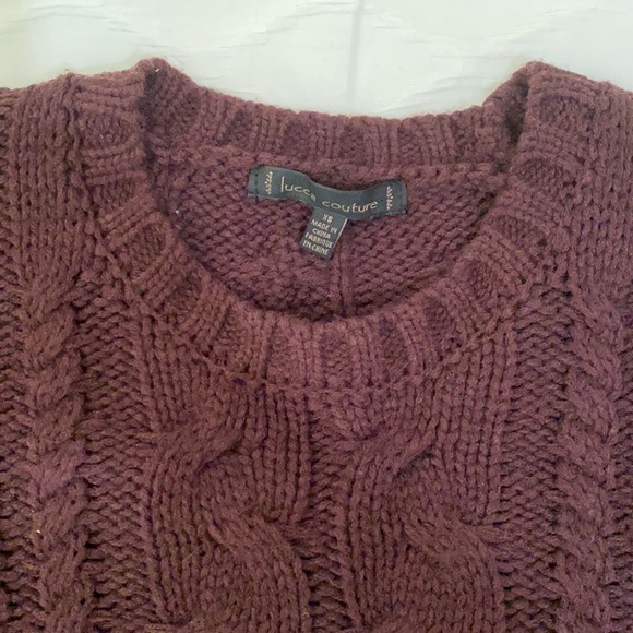 Urban Outfitters lucca couture crop knit sweater - Picture 3 of 3